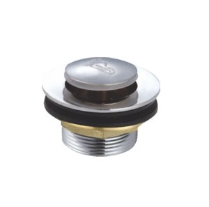 Filtro Tapón de drenaje Lavabo Fregadero <span class=keywords><strong>universal</strong></span> Aleación de cobre Empuje hacia abajo <span class=keywords><strong>Bañera</strong></span> Filtro de residuos Fácil instalación Accesorios de baño - Product Image 2