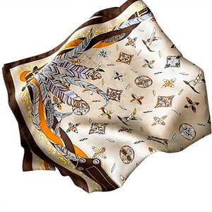 Pañuelo de Satén de Poliéster de Alta Calidad para Mujer, Sólido, Resistente al Viento y Transpirable, Accesorio de Moda Premium para Uso Diario - Product Image 6