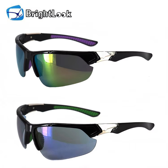 Hot Sale Wind Proof UV400 Anti Glare Polarized Bike Sunglasses Cycling Sport Sunglasses for Outdoor Sports