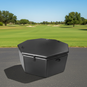 Bain de glace octogonal noir portable professionnel pour intérieur, baignoire froide gonflable pour récupération, en promotion - Product Image 1