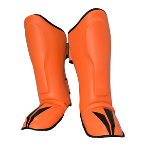 Último MMA Shin Instep Guard Kick Boxing Shin Guards Training Pads Safety Shin Guard para en Step Training - Product Image 1