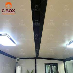 Cbox Luxury, Casas Modulares de 40 pies para Campamentos, Edificios de Oficinas Plegables, Villa de Paneles Sándwich, Casa Contenedor Expandible Prefabricada - Product Image 6