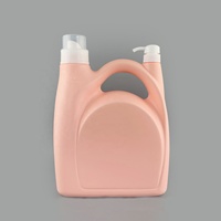 Offre Spéciale de haute qualité 5L bouteille de détergent à lessive en plastique HDPE à double extrémité avec bouchon de couronne