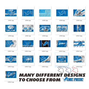 Factory Direct Sale Custom 3x5ft Team Banner 100% Polyester Detroit Lions Flags <strong>for</strong> Nflsports Flag - Product Image 6