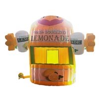 SAYOK – tente de kiosque gonflable publicitaire, magasin de limonade de vente, tente de citron gonflable debout