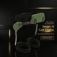 Exosquelette de soutien à la marche Plankexa Climber, robot portable motorisé avec reconnaissance de la marche par IA, en fibre de carbone légère, certifié CE/FCC