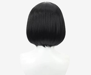 Perruque de cosplay Game Blue Archive Kikyo <span class=keywords><strong>Kiryu</strong></span>, courte, droite, noire, résistante à la chaleur, GAHC-026 - Product Image 2