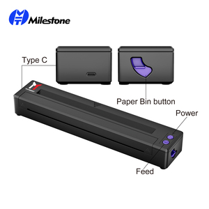 <span class=keywords><strong>Impresora</strong></span> <span class=keywords><strong>de</strong></span> <span class=keywords><strong>Tatuajes</strong></span> Portátil sin Tinta MHT-P19 10% A4, <span class=keywords><strong>Precio</strong></span> <span class=keywords><strong>de</strong></span> Fábrica, Compatible con 57-216 mm, Inalámbrica, Térmica, 203 dpi, en Existencia - Product Image 2