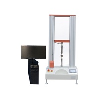 Machine d'essai de traction informatisée à double colonne, testeur de compression de caoutchouc 220V, haute précision, déplacement de la poutre transversale