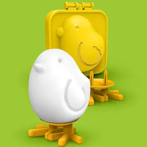 Molde de plástico creativo DIY para huevos, divertido molde para bolas de arroz y almuerzo, herramienta de cocina, modelo personalizado de huevo cocido para niños - Product Image 5