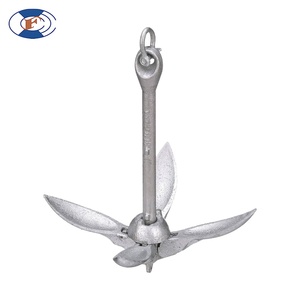 Ancora Pieghevole HF Grapnel che si Richiude in Formato Mini per un Comodo Stoccaggio in Piccoli Armadietti di Gommoni e Moto d'Acqua - Product Image 2