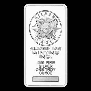 Design personalizado Bar Sunshine Minting Silver Eagle Presente comemorativo Sliver Bullion - Product Image 5
