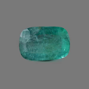 Pierre précieuse verte naturelle émeraude de 5,17 carats, certifiée Panna, qualité export premium, pour bague, pendentif, bijoux. - Product Image 2
