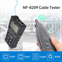 Kit de Herramientas de Probador de Cables de Red Eléctrico, Rastreador de Cables LAN, Medidor de Potencia Óptica y Localizador de Líneas