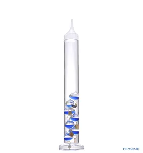卸売温度計装飾クリスタルガラスガリレオ温度計
