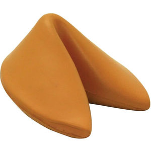 Biscuit de la fortune créatif et original anti-stress, en mousse souple, avec logo personnalisé, cadeau promotionnel porte-bonheur pour la décoration de bureau - Product Image 2