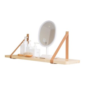 Wooden <b>Wall</b> <b>Mounted</b> <b>Shelf</b> 70x19cm 60x19cm 50x16cm 42x12.5cm 3 Tier Hanging Storage For Living Room Entryway Book Magazine - Product Image 5