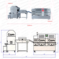 Machine entièrement automatique pour la fabrication de feuilles de rouleaux de printemps, d'empanadas et de crêpes