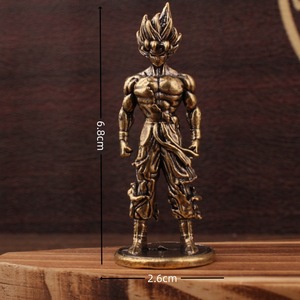   Figurine Goku en laiton Super Saiyan, statue de collection pour bureau, décoration d'intérieur - Product Image 4