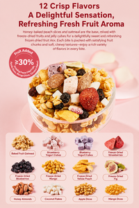 Porridge américain, yaourt, noix, fruits, flocons d'avoine croustillants, <span class=keywords><strong>petit</strong></span>-<span class=keywords><strong>déjeuner</strong></span> nutritif - Product Image 4