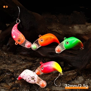 เหยื่อ<span class=keywords><strong>ล</strong></span>่อขนา<span class=keywords><strong>ด</strong></span>เล็ก VIB ขนาด3มม. 2.5กรัมเบ็ดตกปลาแบบ ABS จมสำหรับมหาสมุทร<span class=keywords><strong>เร</strong></span>ือตกปลาน้ำเค็มเหยื่อ<span class=keywords><strong>ล</strong></span>่อปลาเป้าหมาย - Product Image 6