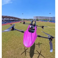 YIVTOL S ZERO Ultra Léger Batterie 60000mAh EVTOL 55min Nouvelle Voiture Volante Avion 120kg Charge Utile 80km/h MAX Combo Fibre de Carbone