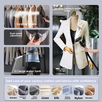 Vapeur de vêtement commercial électrique haute puissance nouvelle Machine à repasser à la maison conception verticale rétractable pour les vêtements à usage domestique
