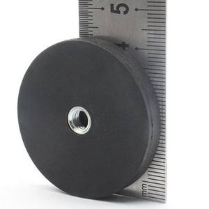 <span class=keywords><strong>Base</strong></span> de luz LED magnética de goma TPR para coche <span class=keywords><strong>con</strong></span> imán de neodimio rosca interna revestimiento de orificio de ventosa de goma permanente - Product Image 6