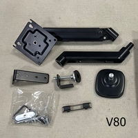 Support d'écran réglable en promotion, support d'ordinateur LCD durable pour écrans de 17 à 37 pouces, compatibilité VESA 75x75 100x100
