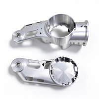 Fabrication de précision sur mesure, boîtier de poignet de robot à double bras en aluminium 6061-T6 7075-T6, service d'usinage CNC