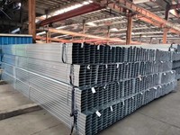 Perfil de Acero Galvanizado Soldado a Precio de Fábrica, ASTM 30x30 mm, Certificado ISO9001/BIS/KS, Tubo Rectangular Cuadrado A36 de 30x30 mm
