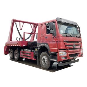 Hilio 6X4 Wadah Sampah Belakang <span class=keywords><strong>Loader</strong></span> Sampah 16 Ton Pengangkat Tong Sampah Hidrolik Harga Bodi <span class=keywords><strong>Skip</strong></span> untuk Truk Traktor <span class=keywords><strong>Loader</strong></span> - Product Image 3