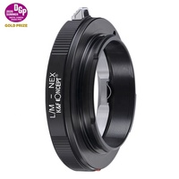K & F Concept caméra lentille adaptateur pièces pour lm Pour Leica M Verres à Monture Sony E Caméra Adaptateur