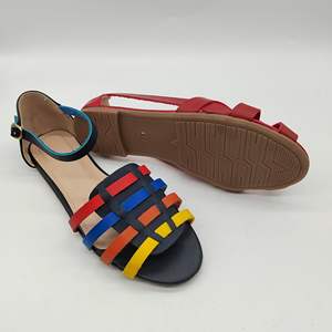 Chaussures de sport pour femmes, 2022 En cuir PU. Plat <span class=keywords><strong>sandale</strong></span> personnalisé - Product Image 6