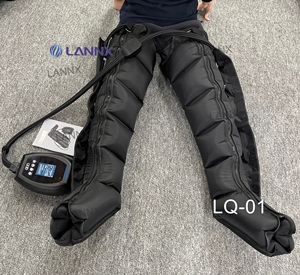 LANNX LQ-01 Professional Sequential Device with Timing Control for Massage Therapy <b>Foot</b> Leg Boots air compression leg <b>massager</b> - Product Image 3