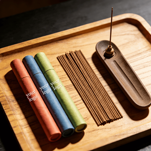 Encens en spirale aromatique de style chinois, aux huiles de lavande, bois de santal et patchouli, pour fumigation, aux graines de bois parfumées, écologique, pour l'automne et l'été - Product Image 2