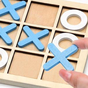 <span class=keywords><strong>เกม</strong></span>หมากรุก Montessori TAC TAC Tac Toe ต่อสู้<span class=keywords><strong>เกม</strong></span>โต๊ะ <span class=keywords><strong>XO</strong></span> ของเล่น Tic Tac TAC Tac Toe <span class=keywords><strong>เกม</strong></span>กระดานไม้ - Product Image 3