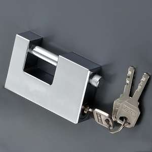 ホットセール ステンレス製 スマートセーフティ 長方形南京錠 ロックボックス 配送コンテナ ドア ロックボックス用 - Product Image 4