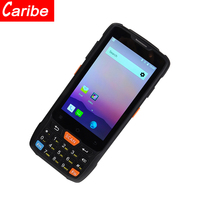 CARIBE-escáner de código de barras PDA de 4 pulgadas, Terminal portátil móvil Android 9,0, para sistema de inventario