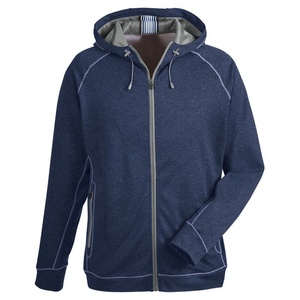 Sweat à capuche zippé léger pour homme en molleton 100 % coton, de qualité supérieure, avec logo personnalisé, fermeture éclair intégrale – Meilleure fabrication - Product Image 3