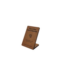 Support de revue NFC en bois, plaque Google Review, panneau « Tappez pour laisser un avis », présentoir de comptoir pour restaurant, café, bar, salon