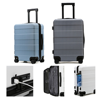 Ensemble de valises de luxe personnalisées de créateur avec roulettes, bagage cabine 20 pouces, mini valise de voyage