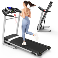 Caminadora Eléctrica Plegable Kreeda para Entrenamiento Profesional, Capacidad de 150 kg, Motor de 3.5 HP, Pantalla LED, Inclinación de 3 Niveles, Multifunción