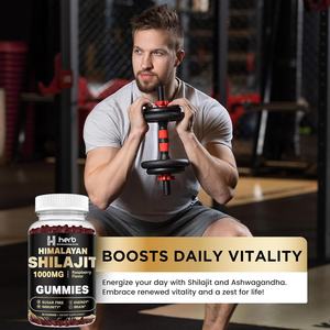 ODM/OEM Private Label Shilajit Gummy Pure Himalayan Shilajit <b>Enzyme</b> Supplement with Fulvic Acid 85+ Trace Minerals for Men Women - Product Image 3