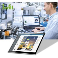 PC industriel sans ventilateur de 15 pouces avec écran tactile capacitif, support de montage VESA, ordinateur embarqué I5 en stock