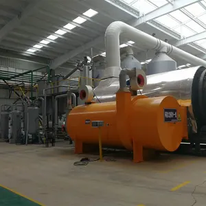 waste circuit board pyrolysis machine waste tire recycling products