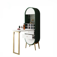 Pliable moderne Meubles De Maison Vert E1 L'environnement de Stockage de Panneau Portatif De Barre