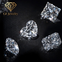 Diamante Sintético de Laboratorio GF Jewelry, HPHT CVD VVS VS, Corte Excelente, 10CT, Forma Elegante, Certificado IGI, para Joyería