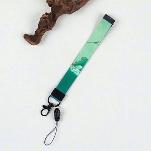 Correa de muñeca corta y colorida con mosquetón, diseño personalizado, correas de poliéster, llaveros de mano - Product Image 5