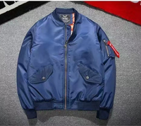 Vente en gros blouson bombardier à bretelles arrière style punk blouson aviateur de qualité supérieure rembourré pour hommes avec bretelles, blouson bombardier F1
